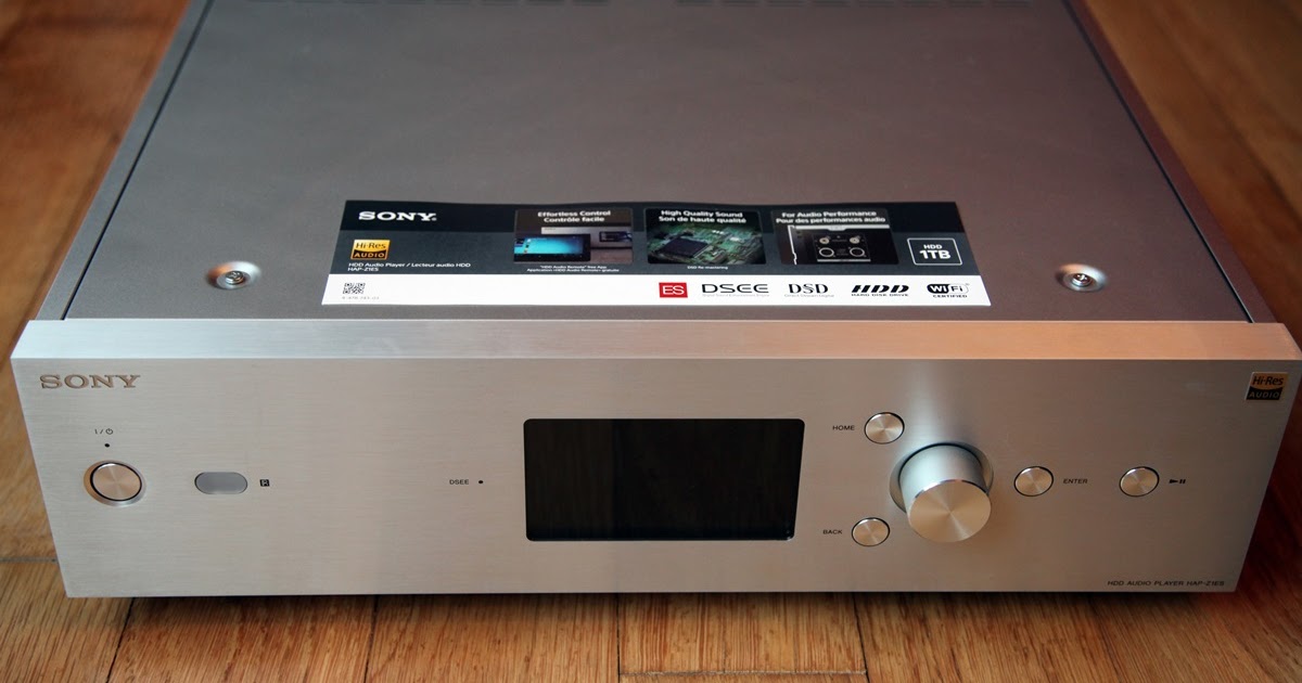 Eric's Hi-Fi Blog: Sony HAP-Z1ES